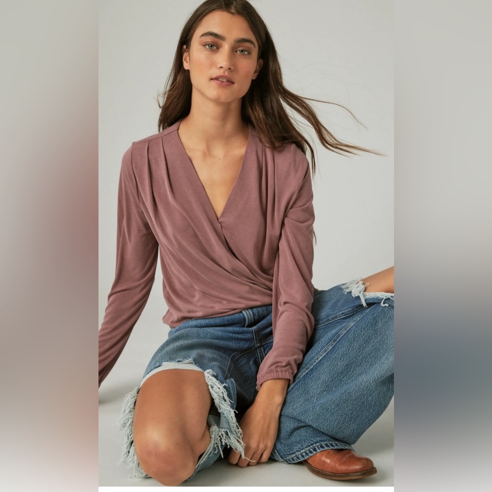 Mystique Boutique Rose Wrap Top